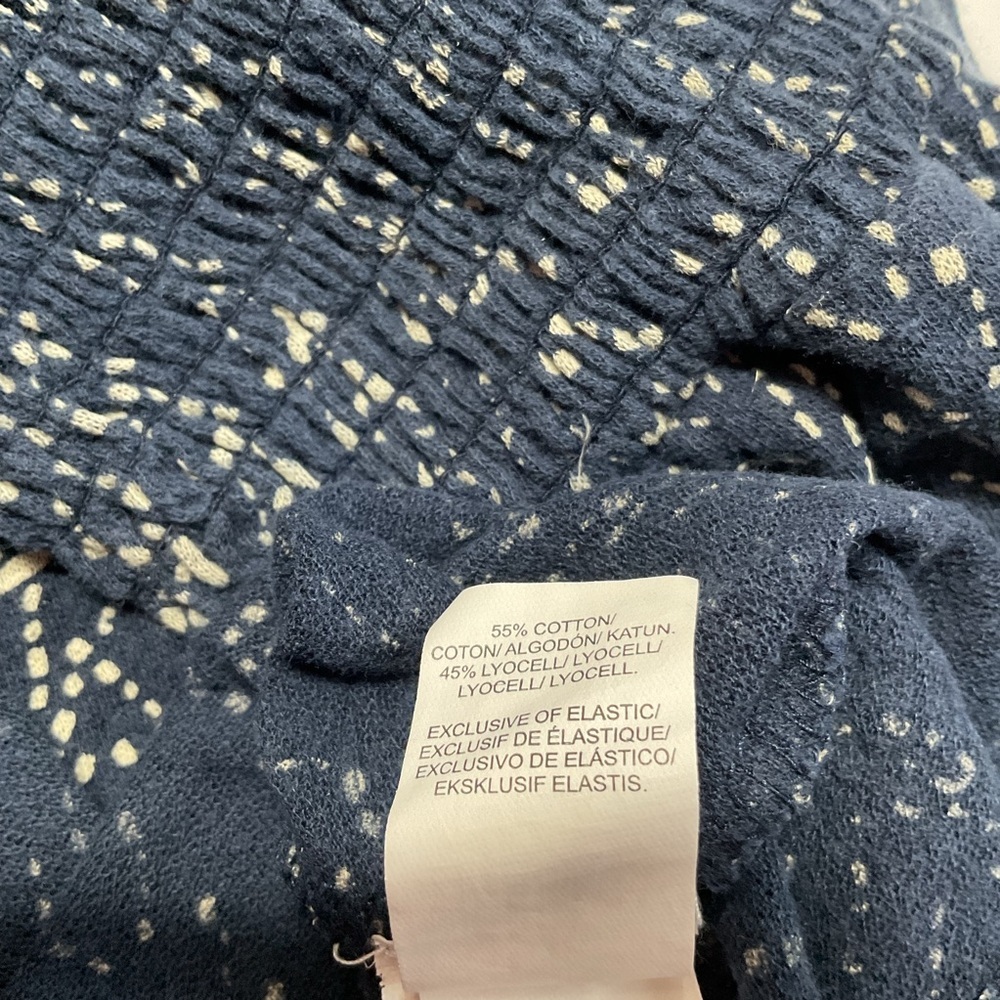 Lucky Brand Navy Blue Speckled Knit Top - Picture 4 of 4